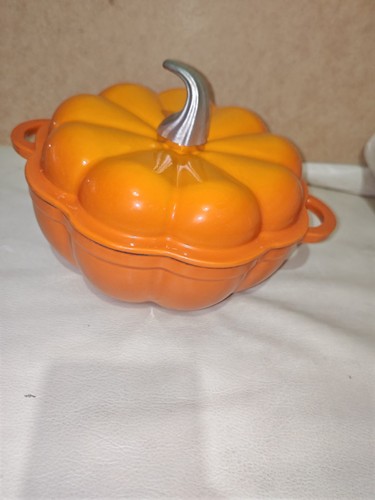 Staub style pumpkin cocotte - pumpkin,