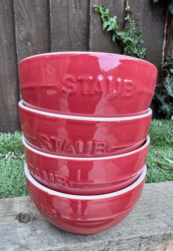 Staub cherry red ceramic - ceramic, bowls