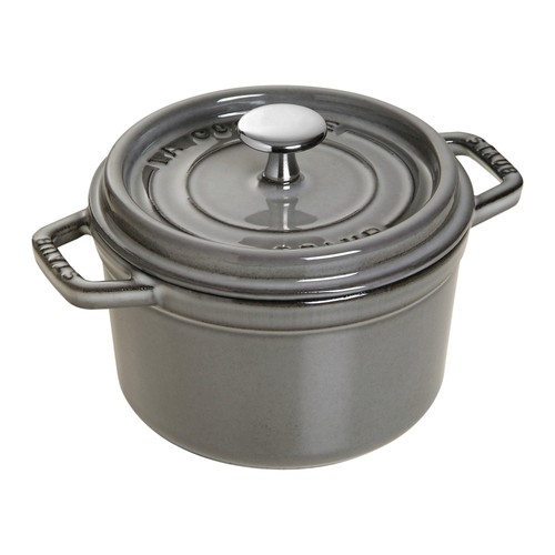 Staub cast iron qt round - iron,