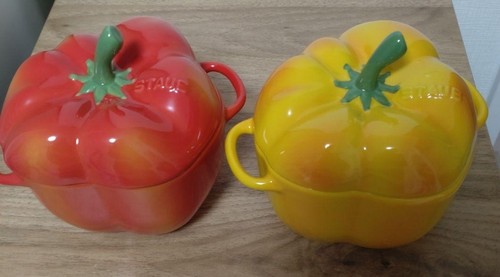 Staub paprika shaped cocotte - staub,