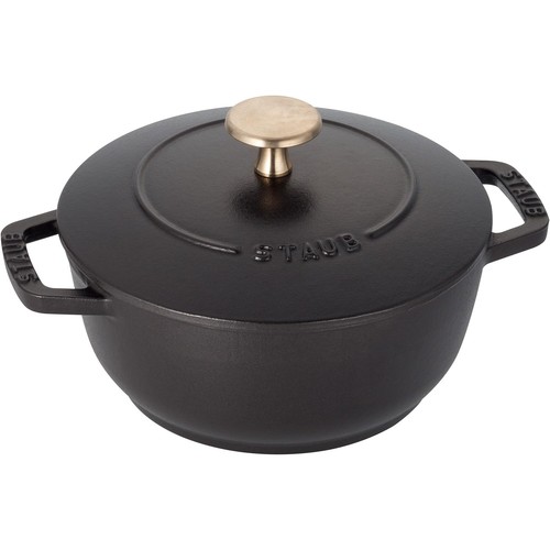 Staub nabe black 16cm - staub, s