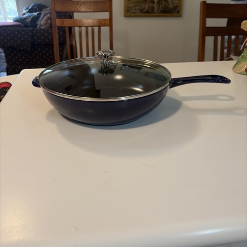 Staub enameled cast iron - staub, 10"