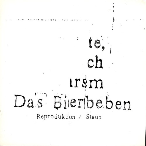 Das bierbeben reproduktion - das,