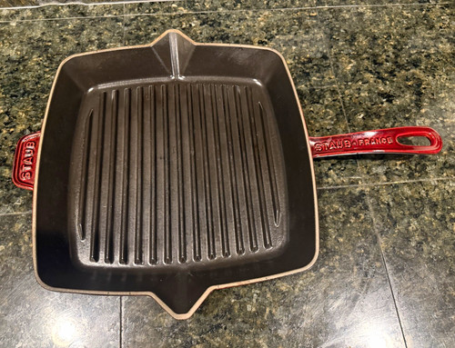 Staub square cast iron - cast,