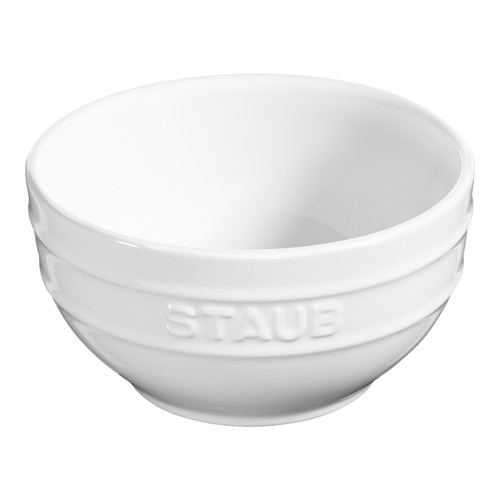 Staub pure white ceramic bowl - pure,
