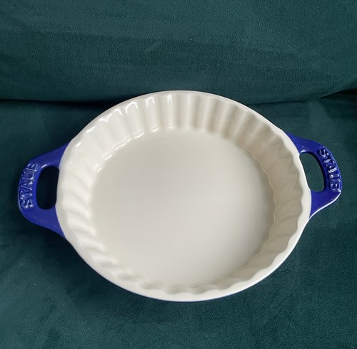 Staub pie dish dark blue - staub,