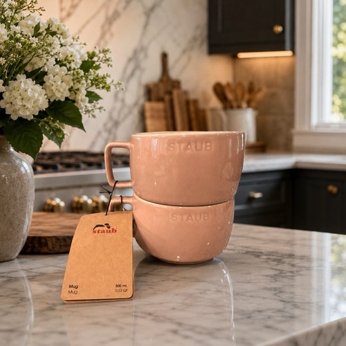 Staub set light pink - set,