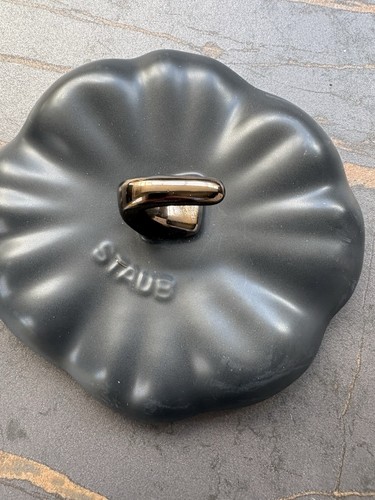 Staub ceramic pumpkin cocotte - ceramic,