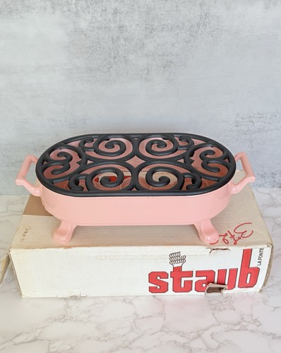 Staub pink candle warmer - staub,