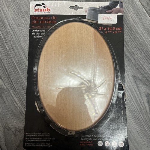 STAUB:21cm/oval/WOODEN