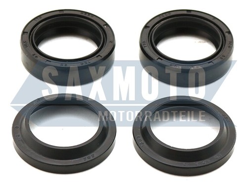 Fork dust caps seals set - &,